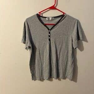 Hawiton Gray Short Sleeve Tee Size‎ Medium